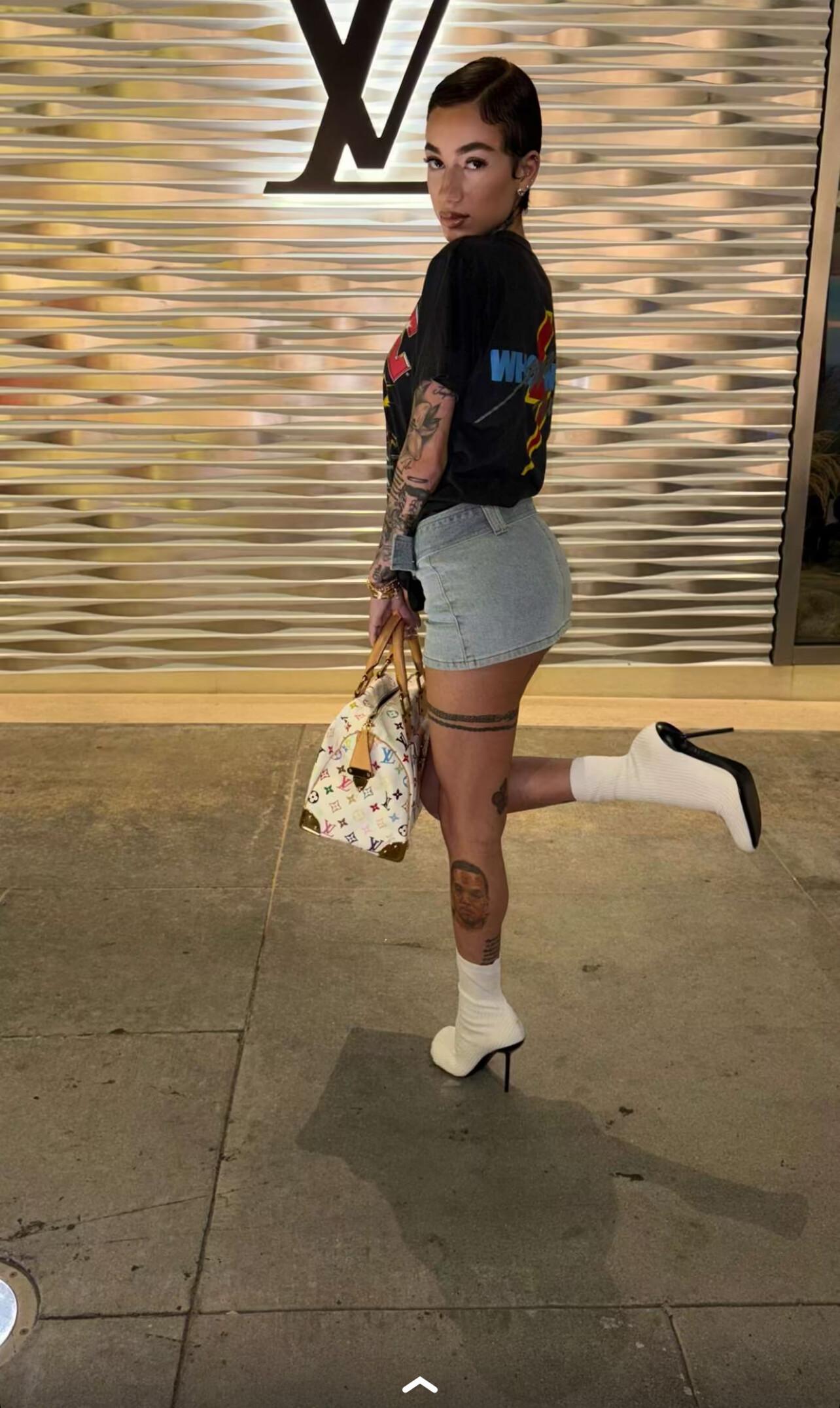 Bhad Bhabie Sexy High Heels Outfit Onlyfans Nude Photos